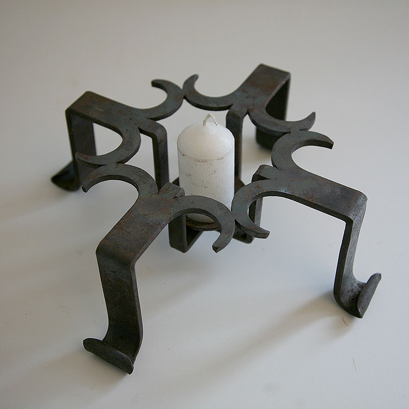 Table Candlestick (Επιτραπέζιο Κηροπήγιο) - Iron Works (Σιδήρου Έργα)